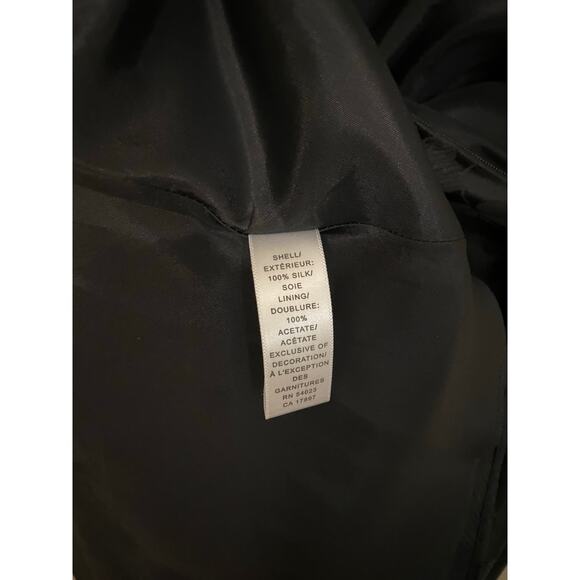 Vintage Y2K Banana Republic Strapless Mini Dress 6P 100% Silk Floral Whimsigoth - Picture 11 of 14